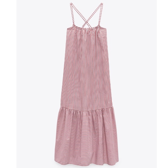 Stripped Poplin Dress Size S NWT - Picture 9 of 9